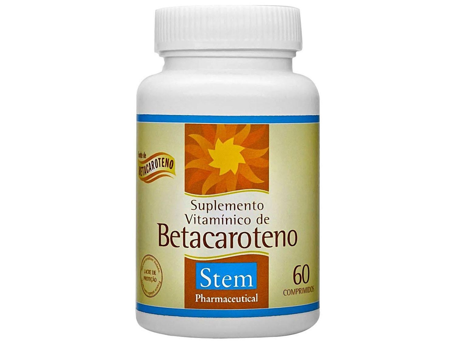 Betacaroteno 60 Cápsulas Stem Pharmaceutical - Nutricosméticos