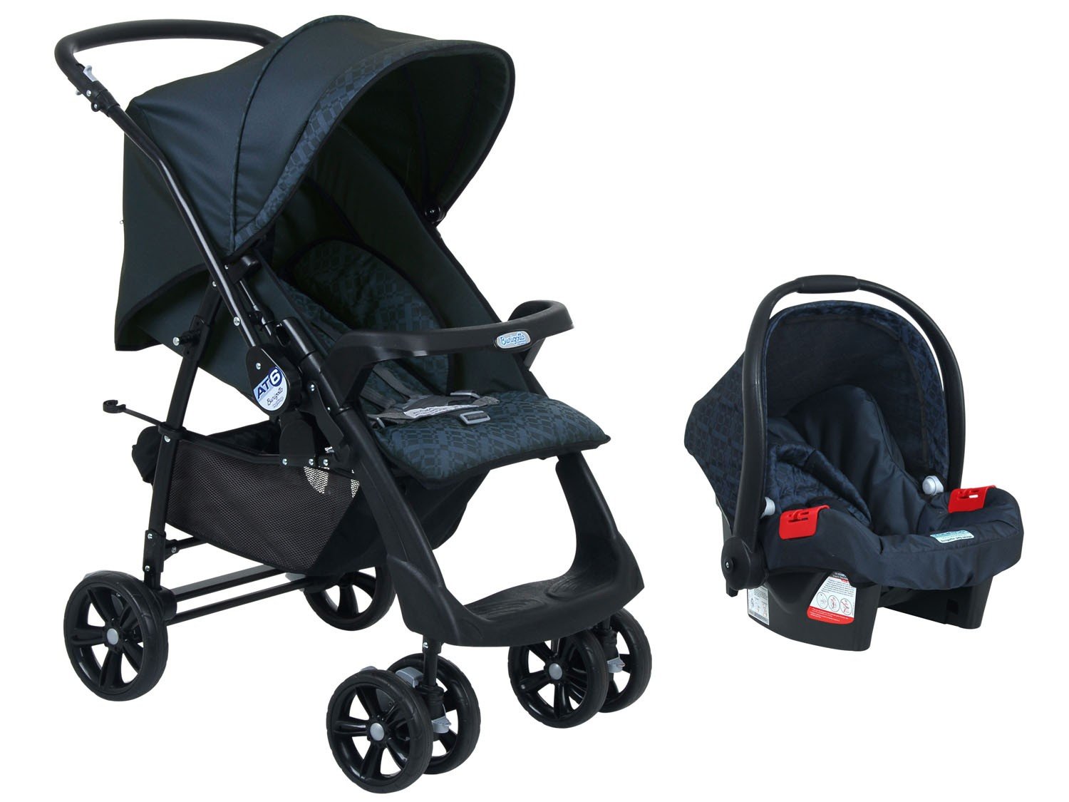 Carrinho De Bebê Com Bebê Conforto Graco | Mercado Livre