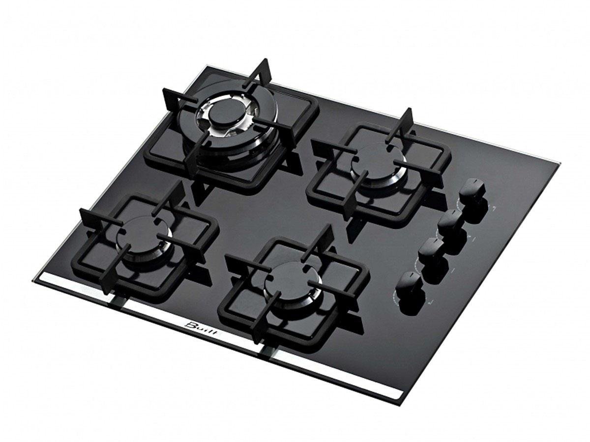 Cooktop 4 Bocas Built BLT4QTC a Gás Tripla Chama Acendimento