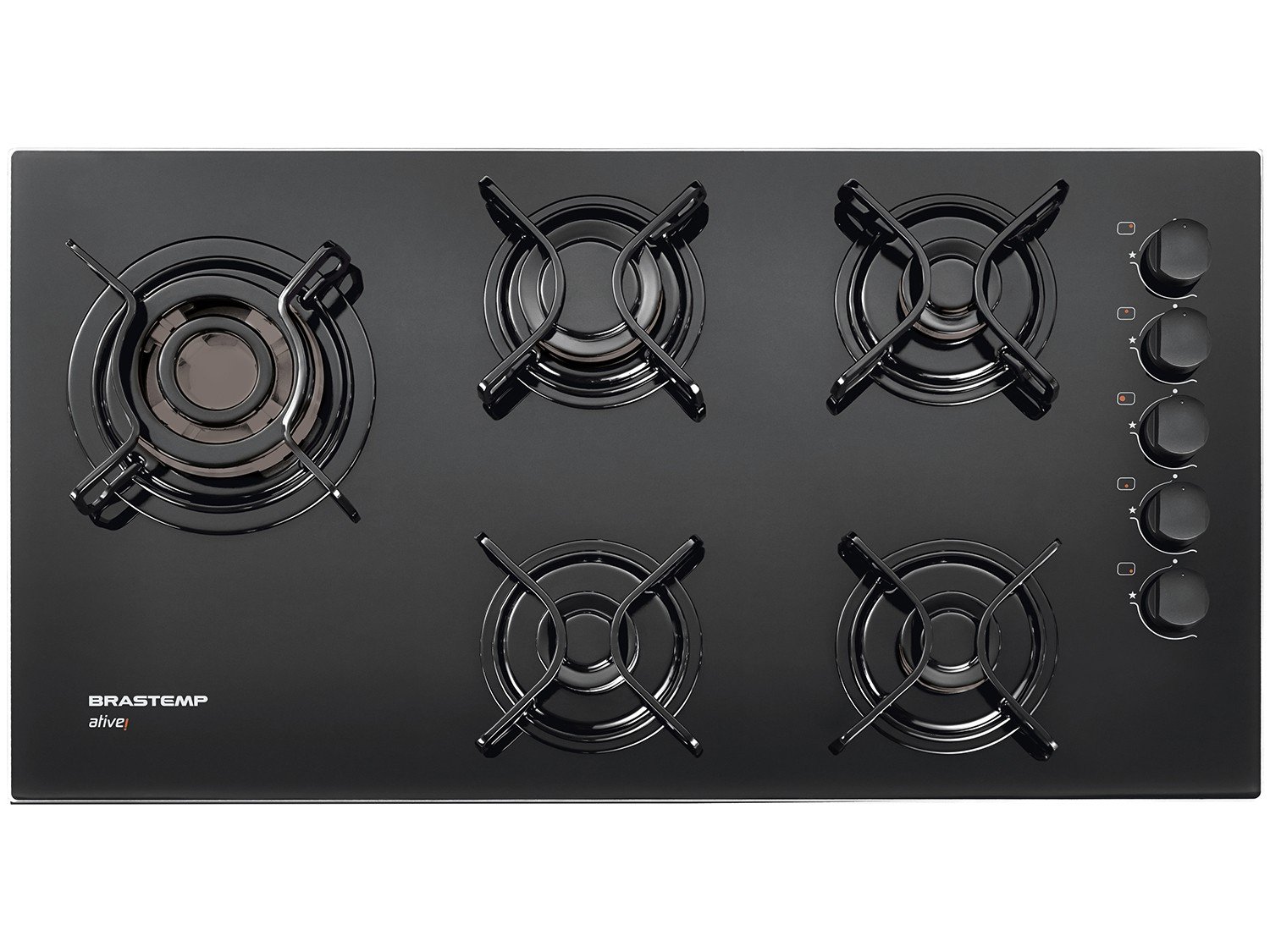 Cooktop Bocas Brastemp Ative Bdd G S E El Trico Quadrichama