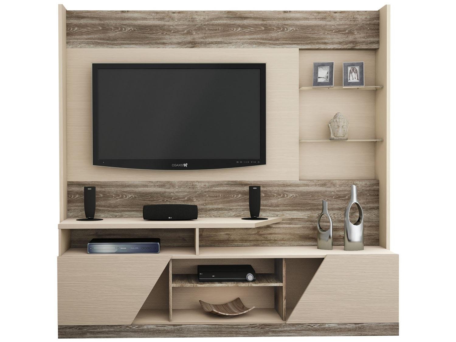 Estante Home Pata TV Caemmun Premium 2 Portas 2 Prateleiras Caemmun