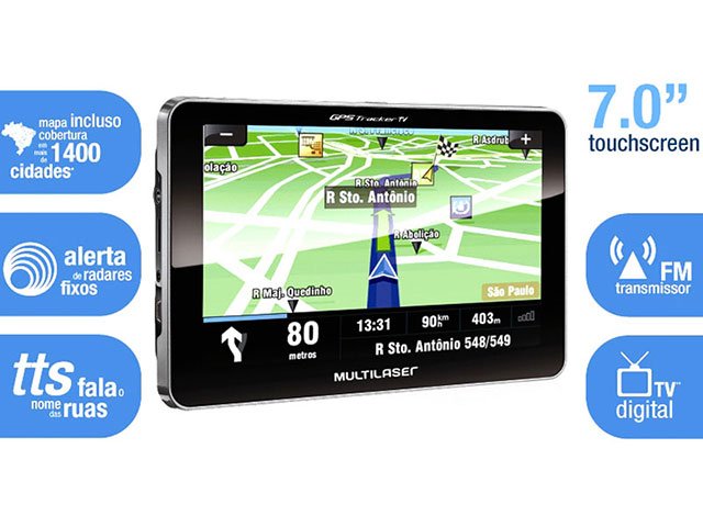 Atualização GPS 2014 Multilaser Tracker TV Grátis
