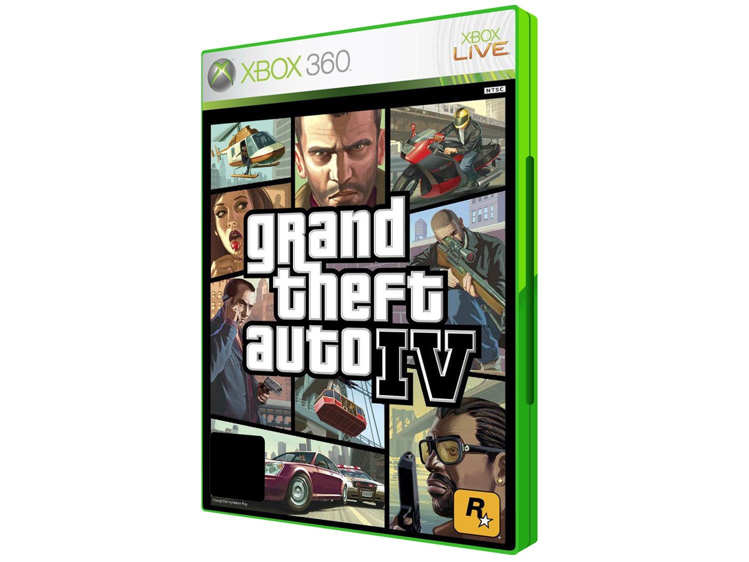 GTA IV  Grand Theft Auto IV p/ Xbox 360 Rockstar  Jogos para Xbox 360
