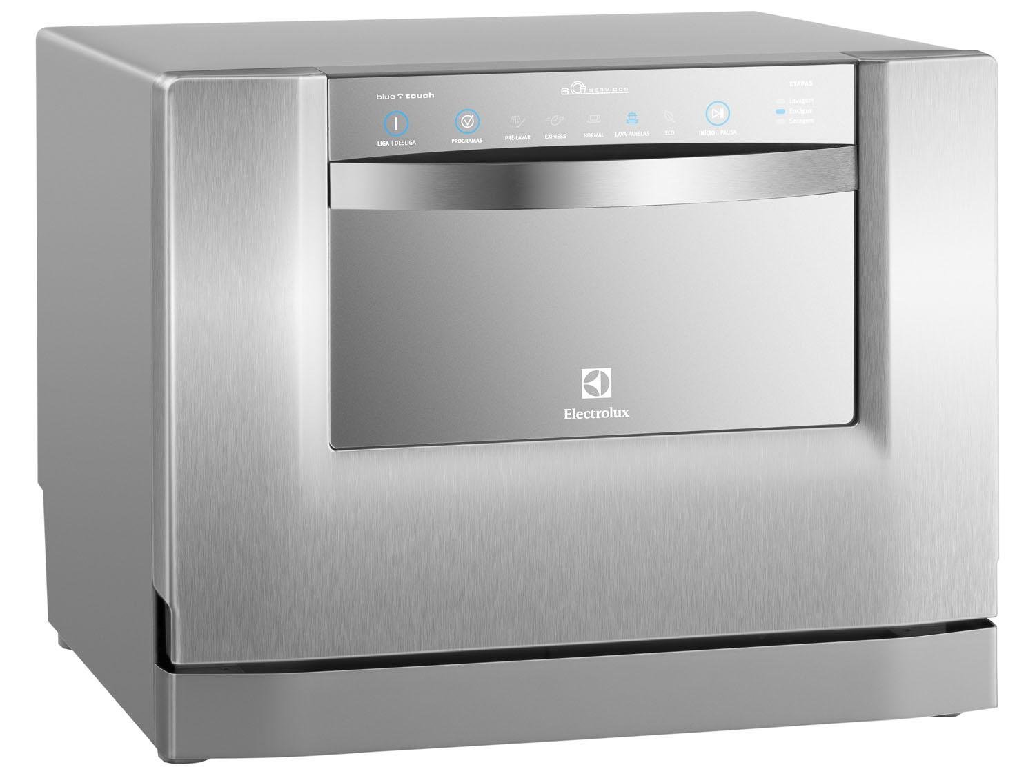 Lava Louças Electrolux LE06X 6 Serviços Inox Painel Blue Touch 5