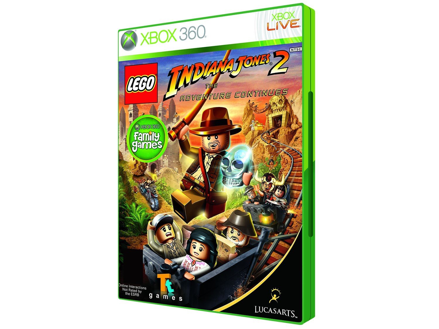 Lego Indiana Jones 2 The Adventure Continues P Xbox 360 Lucasarts