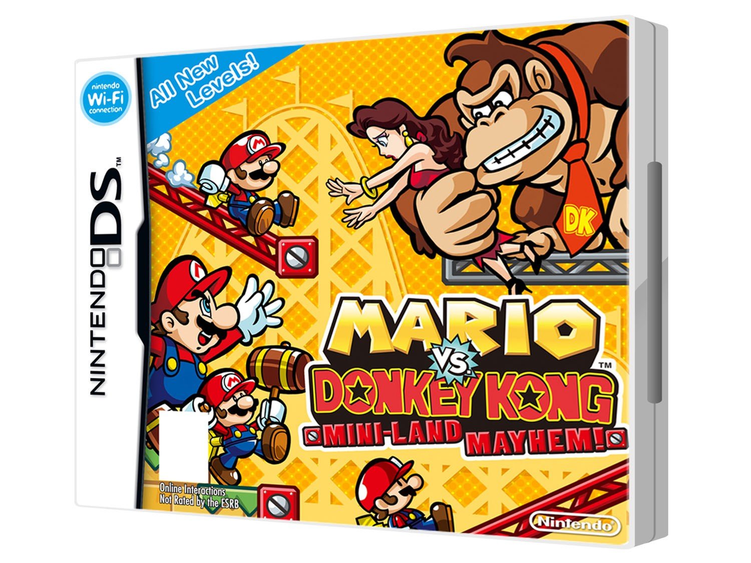 Mario vs. Donkey Kong Mini-land Mayhem! Nintendo DS - Nintendo - Jogo ...