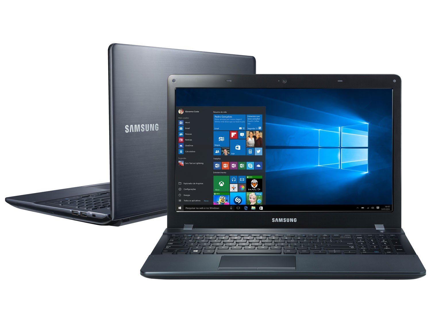 notebook windows 10 samsung