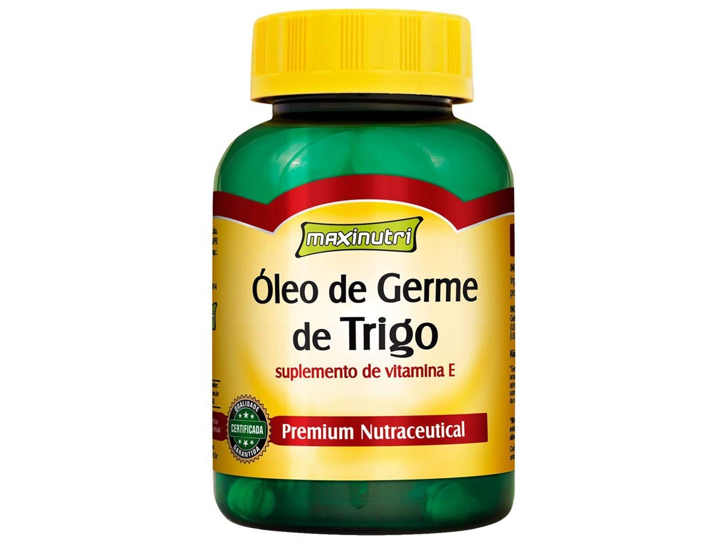 Óleo de Germe de Trigo 250mg 60 Cápsulas Maxinutri Óleo de Germe de Trigo 250mg 60 Cápsulas Maxinutri