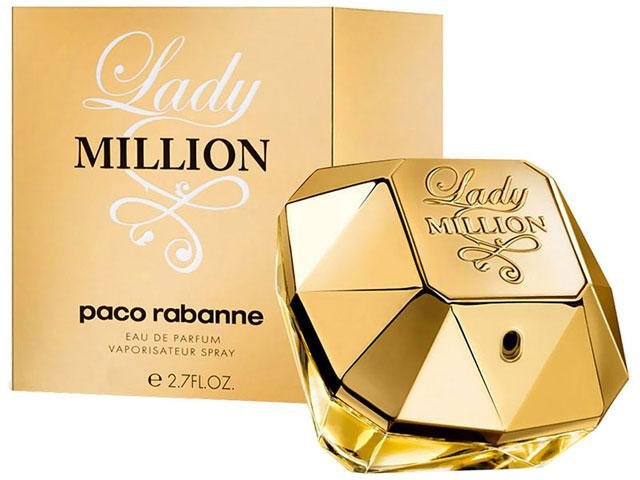 Paco Rabanne Lady Million Perfume Feminino Eau de Parfum 50 ml