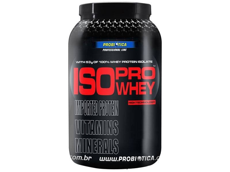 Whey Protein Isolado Iso Pro Whey Cookies 900g Probiótica Whey