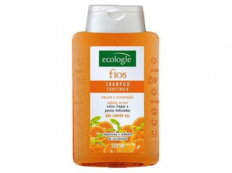 Shampoo Tangerina e Semente de Calêndula - para Cabelos Mistos - Ecologie