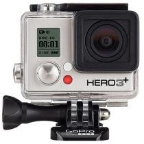 Câmera GoPro HERO3+ Silver Edition 10MP - Filma em Full HD Micro HDMI Mini USB