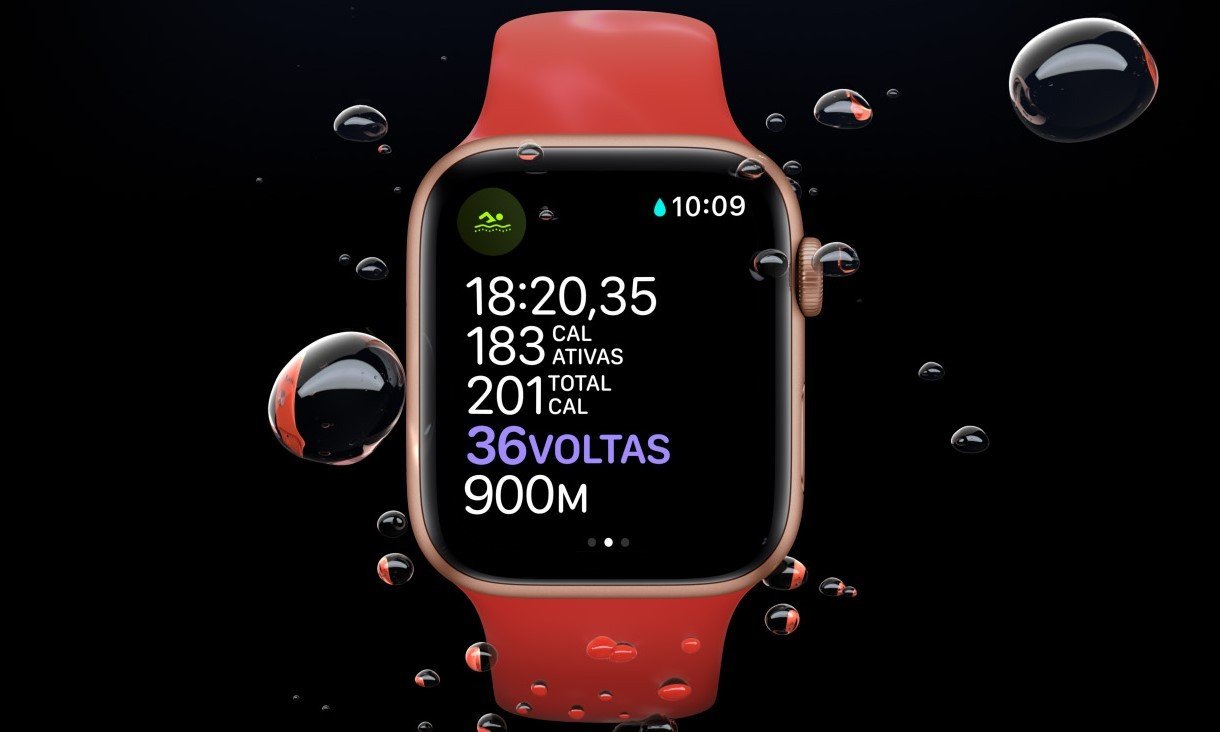 apple watch 3 pode entrar na agua