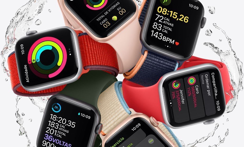 apple watch 5 pode entrar na piscina