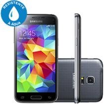 Smartphone Samsung Galaxy S5 Mini Duos 16GB - Dual Chip 3G Câm. 8MP Tela 4.5" Proc. Quad Core