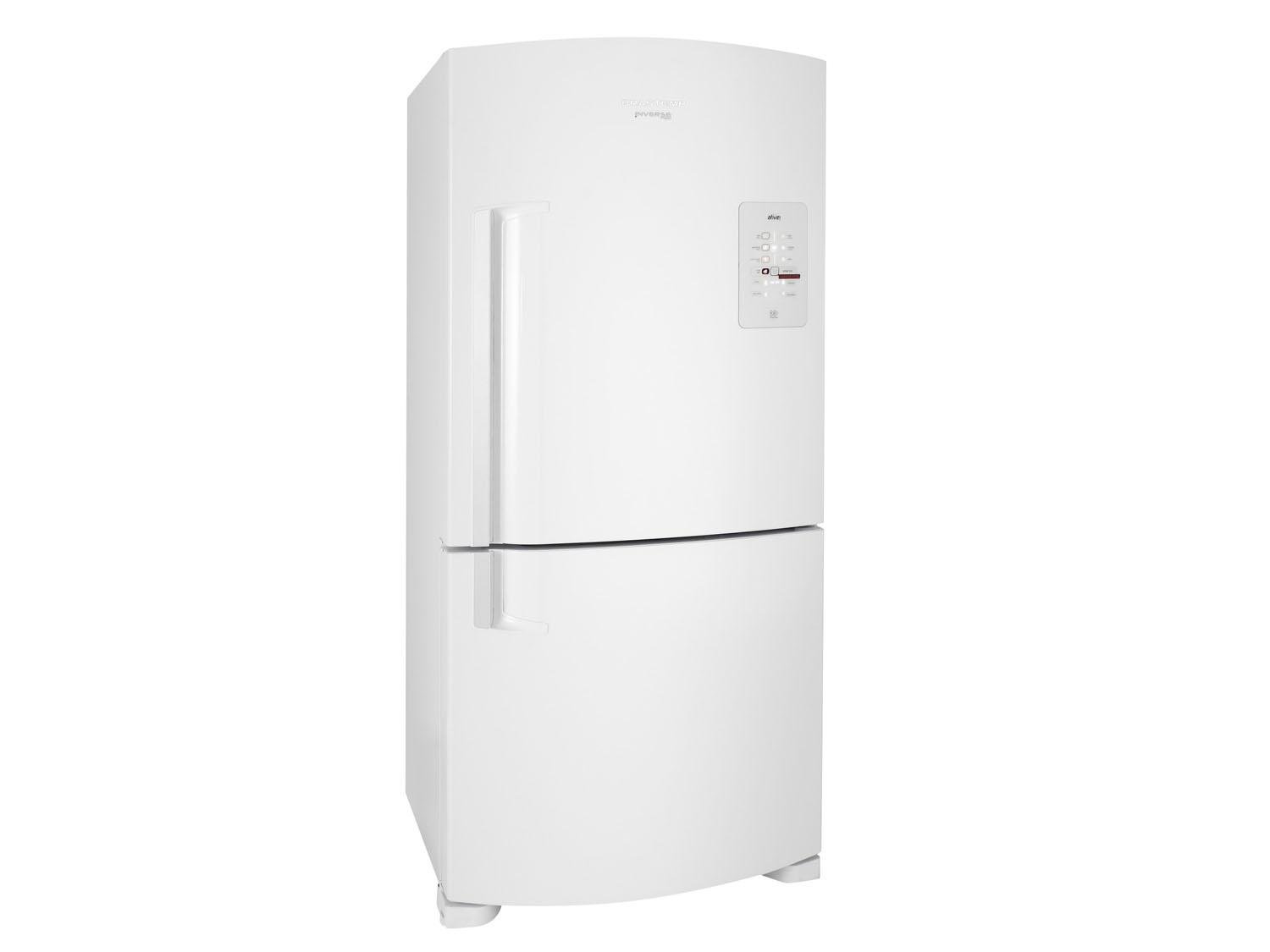 Refrigerador Brastemp Ative! Inverse Maxi BRE80AB Frost Free com Controle Eletrônico 573L - Branco - 110v