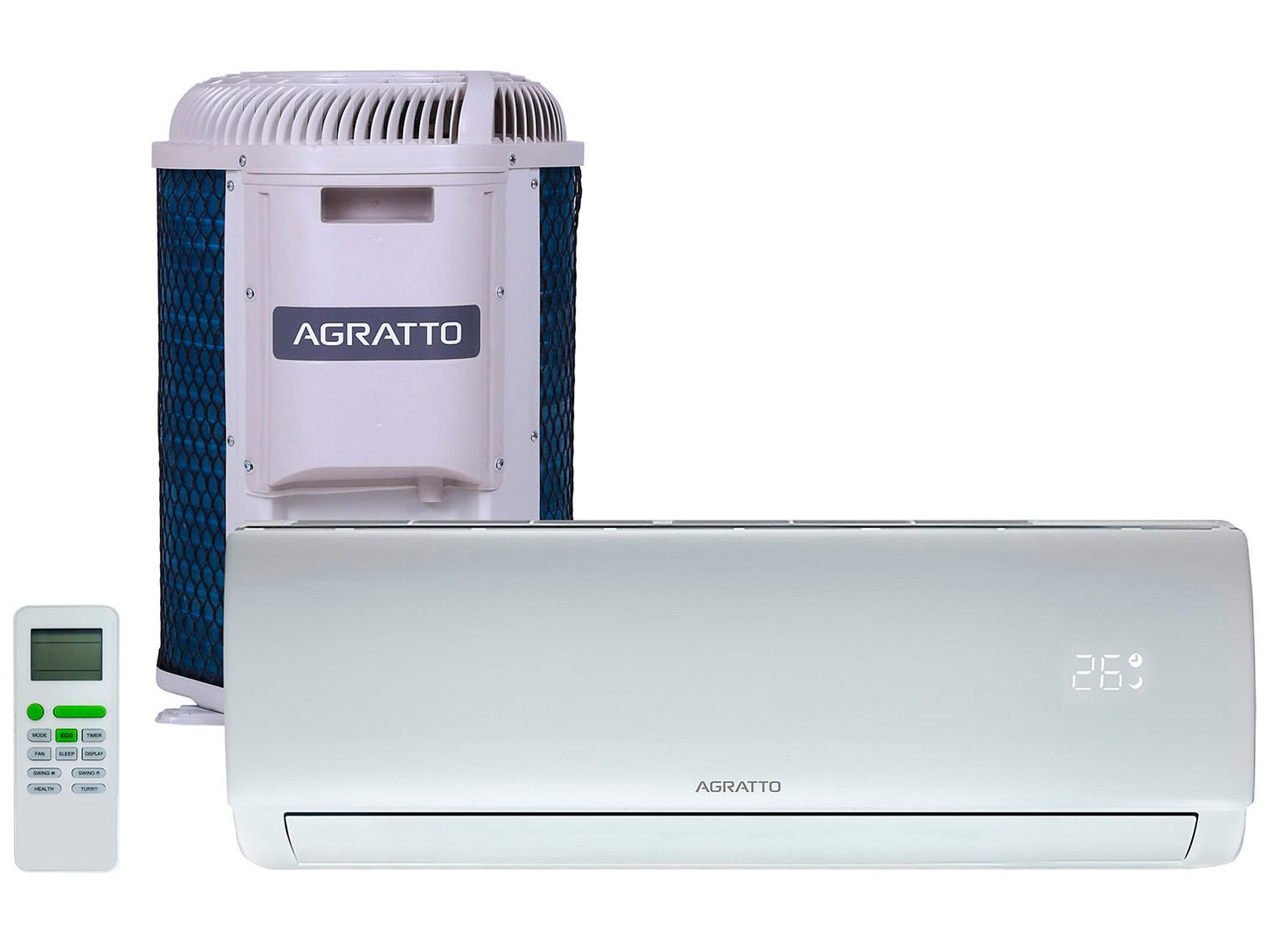 Ar-condicionado Split Agratto 12.000 BTUs Frio ECO TOP ECST12FR4-02 8811