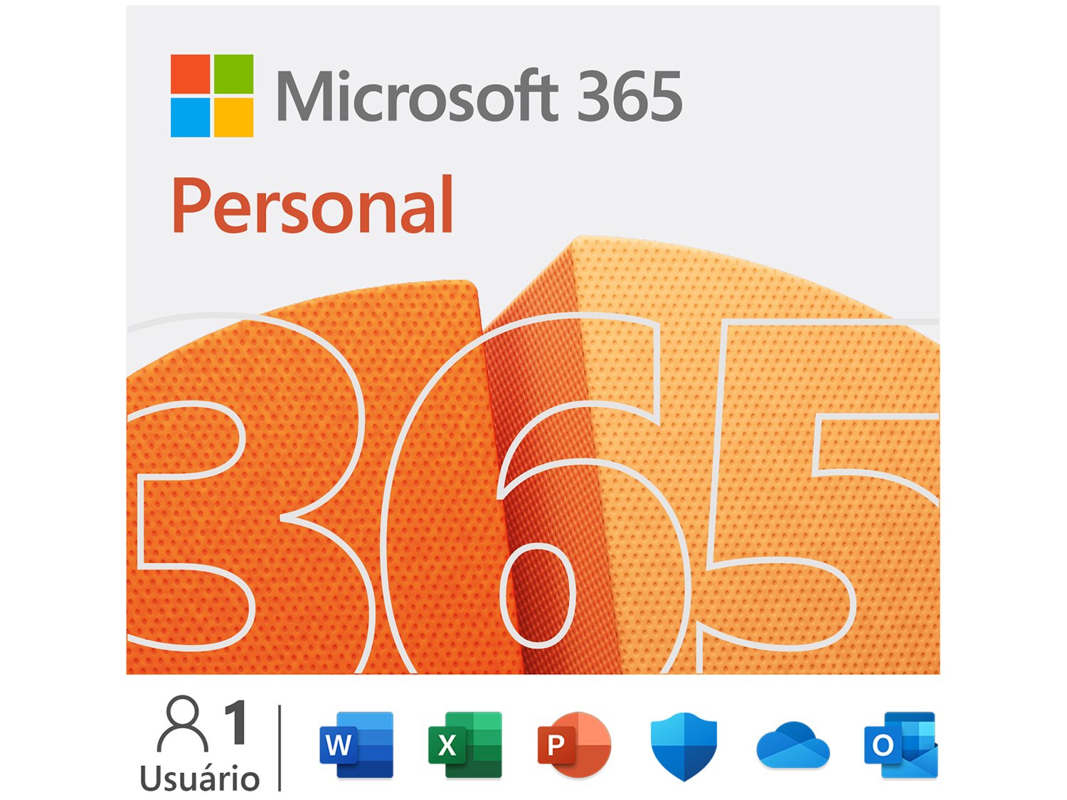 Microsoft 365 Personal Office 365 apps 1TB - 1 Usuário Assinatura Anual - 1