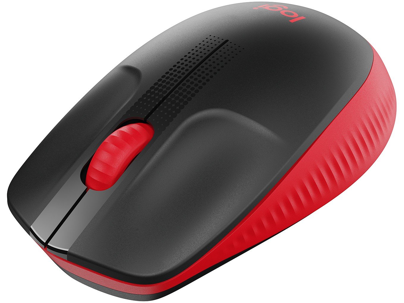 Mouse sem Fio Logitech Óptico 1000DPI 3 Botões - M190 Vermelho - 2