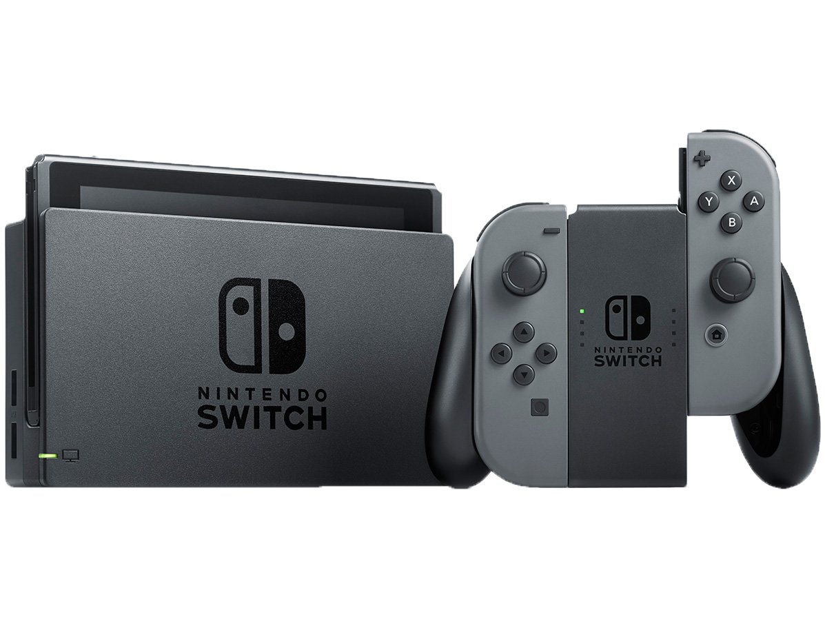 Nintendo Switch 32GB 1 Controle Joy-Con - Cinza - Bivolt