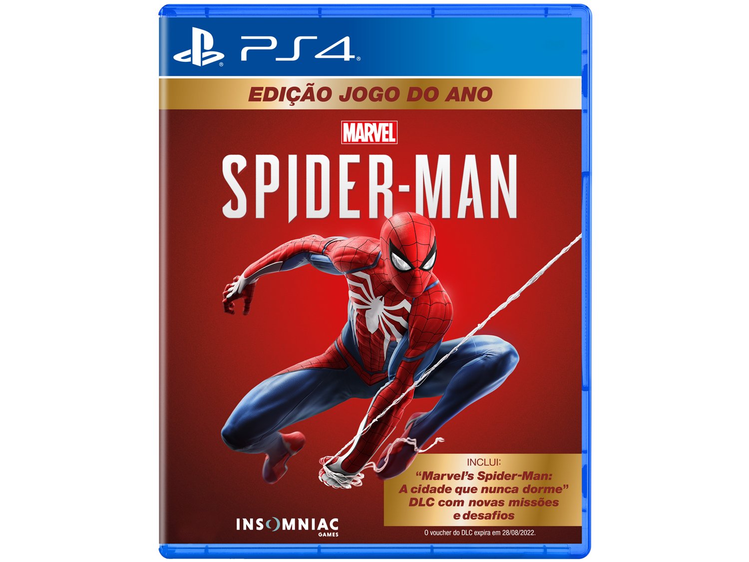 Jogo Marvels Spider-Man GOTY Edition para PS4 - Insomniac Games