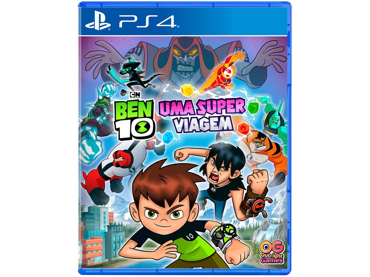 Jogo Ben 10 Uma Super Viagem para PS4 - Outright Games