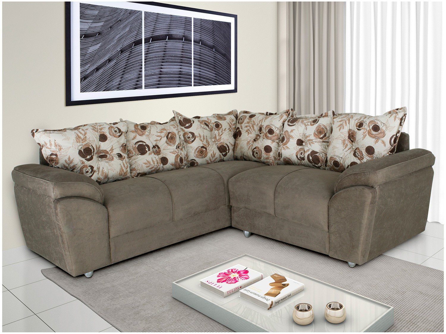 Sofa De Canto Barato Magazine Luiza Baci Living Room Sofá De Canto 2 E 3 Lugares Suede Thor Orion