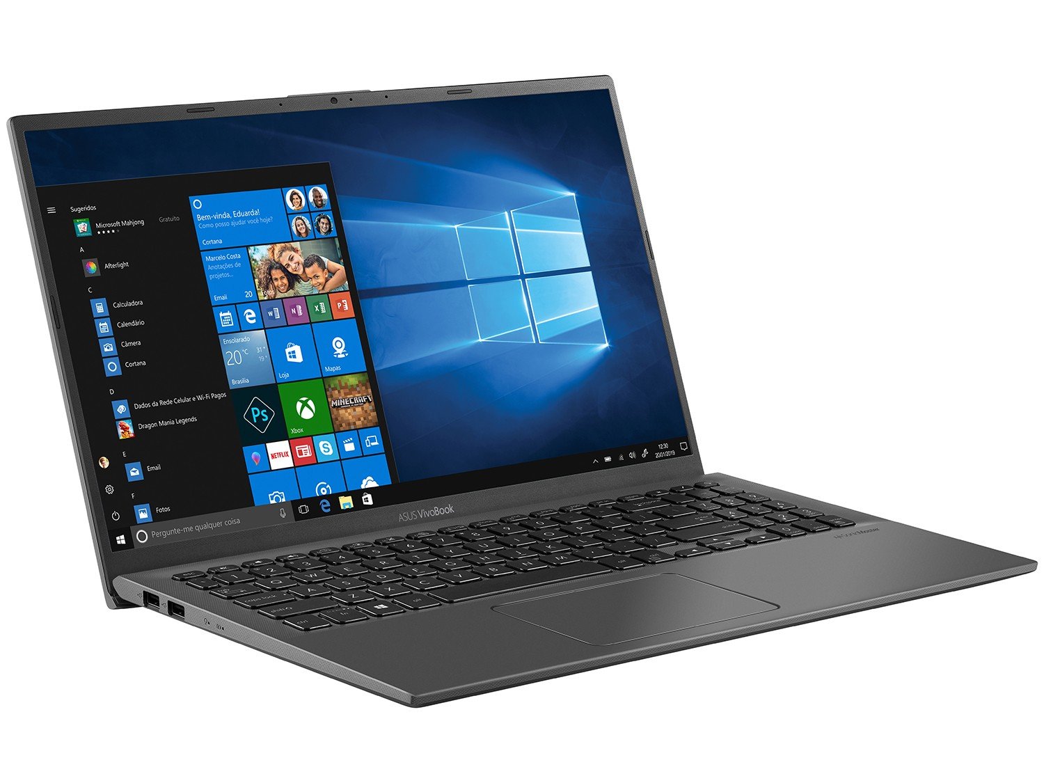 Notebook Asus VivoBook X512FA Intel Core i5 4GB 1TB 15,6