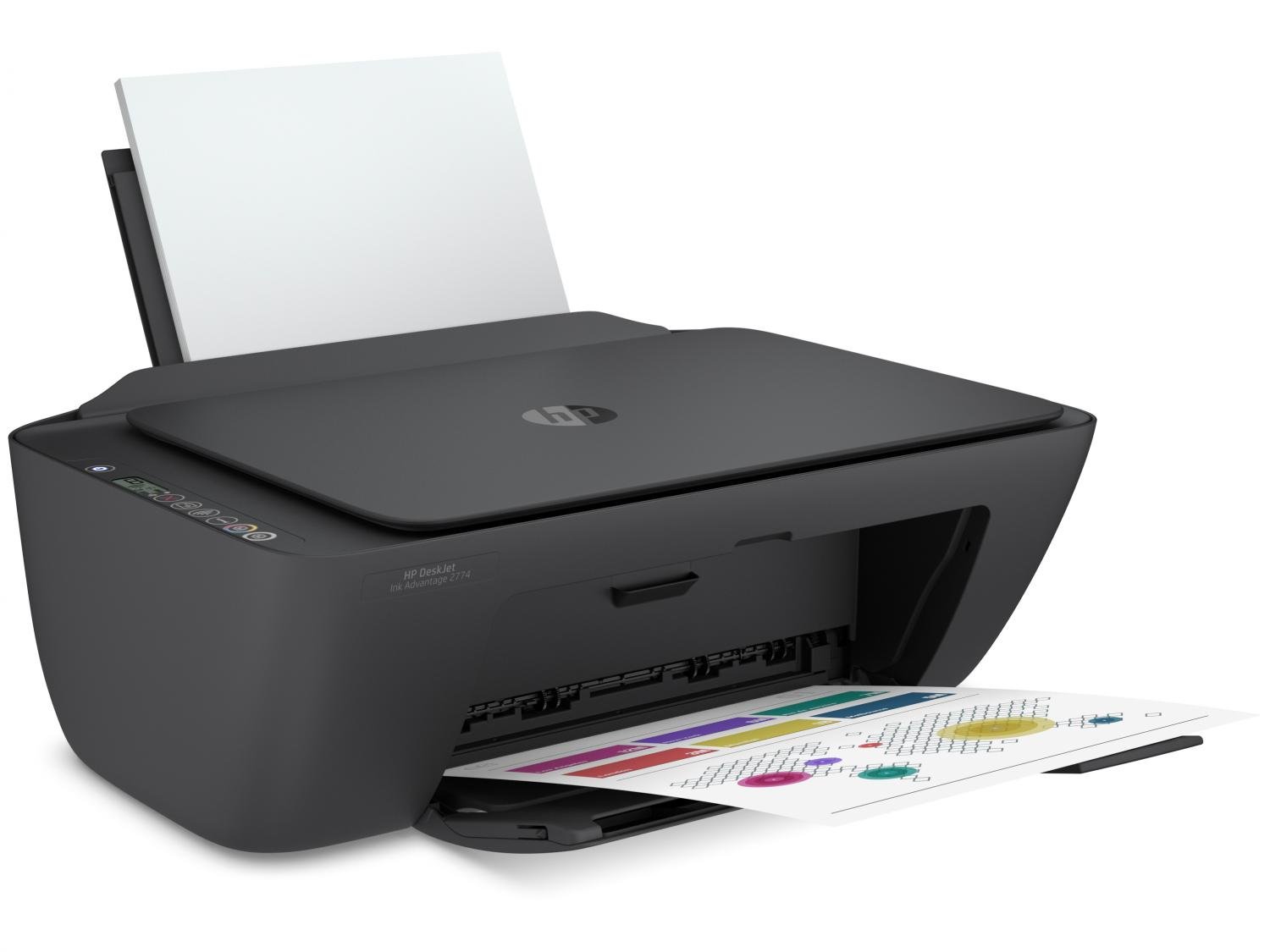 Impressora Multifuncional HP Deskjet Ink Advantage - 2774 Jato de Tinta Colorida Wi-Fi USB - Bivolt - 4