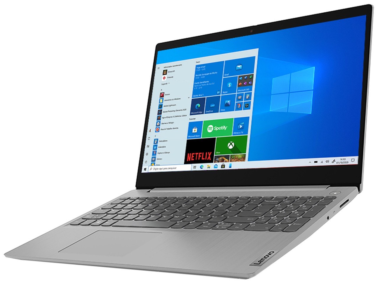 Notebook Lenovo IdeaPad3i 82BS0002BR Intel Core i3 - 4GB 1TB 15,6&quot; LCD Windows 10 - Bivolt - 2