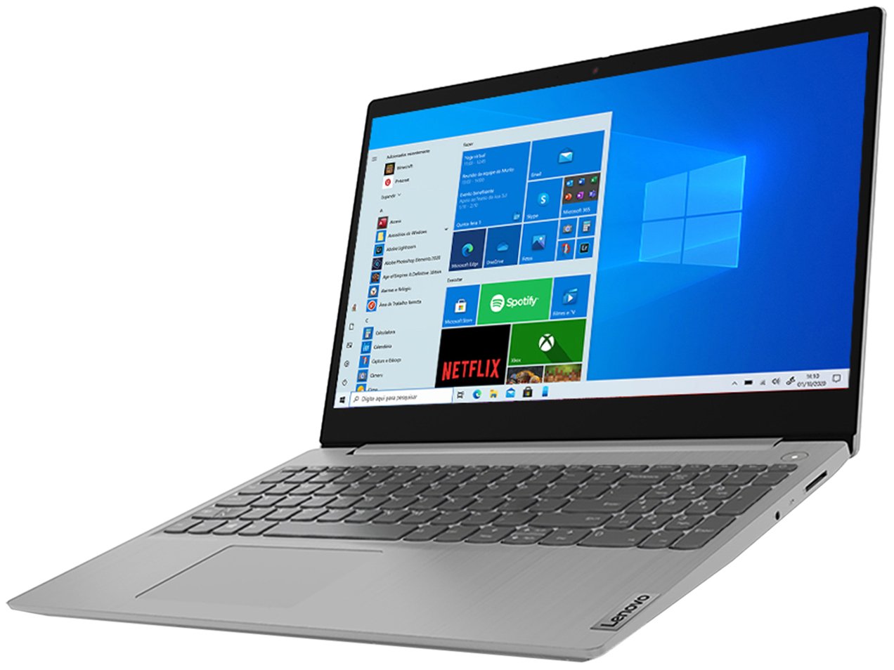 Notebook Lenovo IdeaPad3i 82BS0005BR Intel Core i5 - 8GB 256GB SSD 15,6&quot; LCD Windows 10 - Bivolt - 2