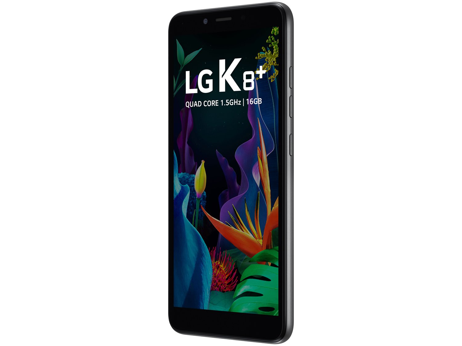 Smartphone LG K8 Plus 16GB Platinum 4G Quad-Core - 1GB RAM 5,45" Câm. 8MP + Câm. Selfie 5MP - 4
