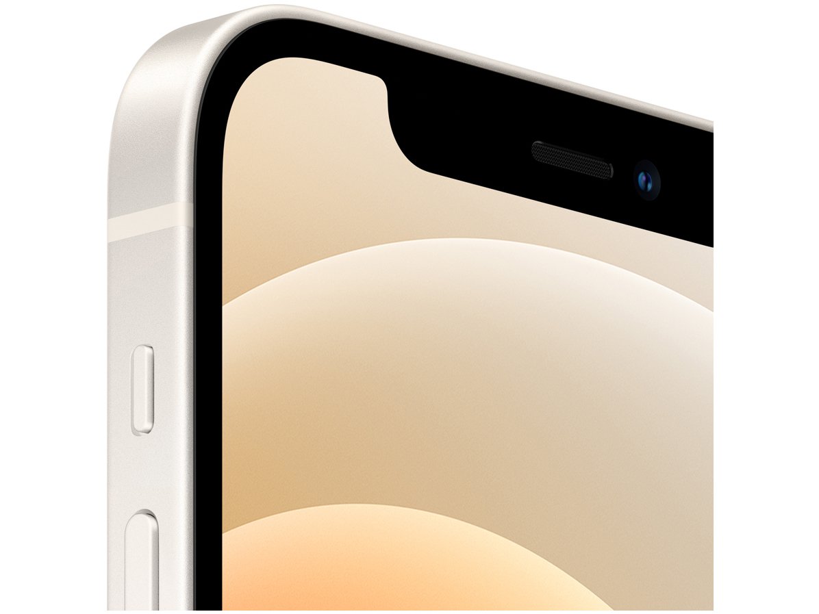 iPhone 12 Apple 128GB Branco Tela de 6,1”, Câmera Dupla de 12MP, iOS - 1
