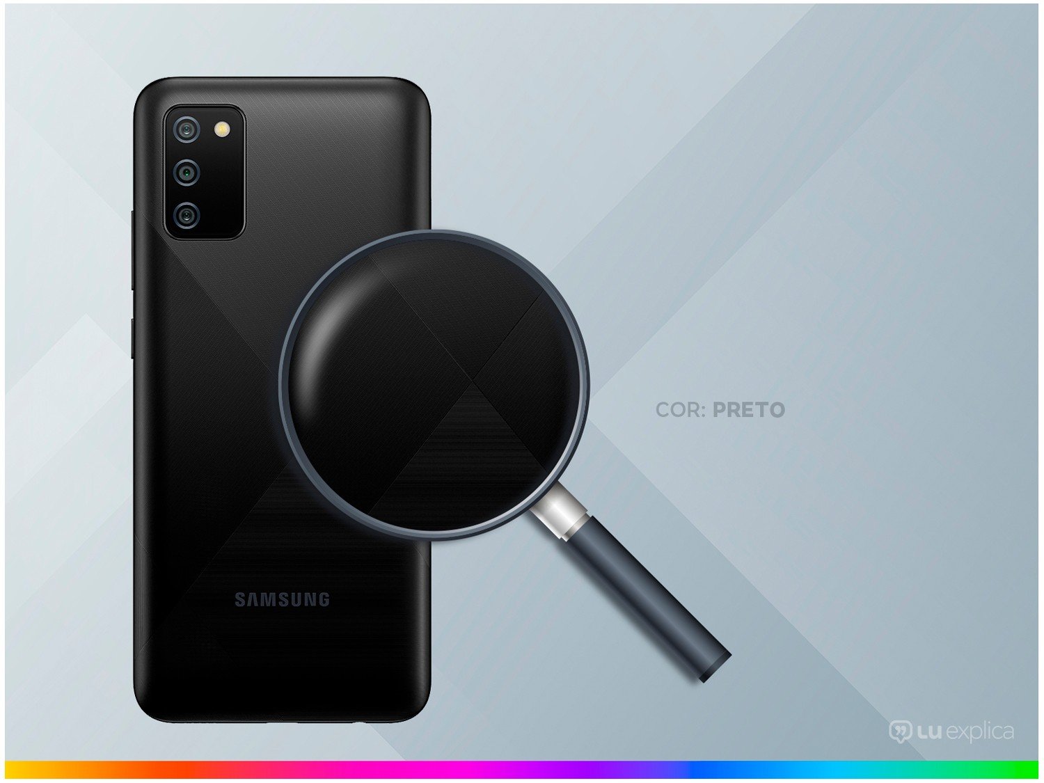 Smartphone Samsung Galaxy A02s 32GB Preto 4G - Octa-Core 3GB RAM 6,5" Câm. Tripla + Selfie 5MP - Bivolt - 2