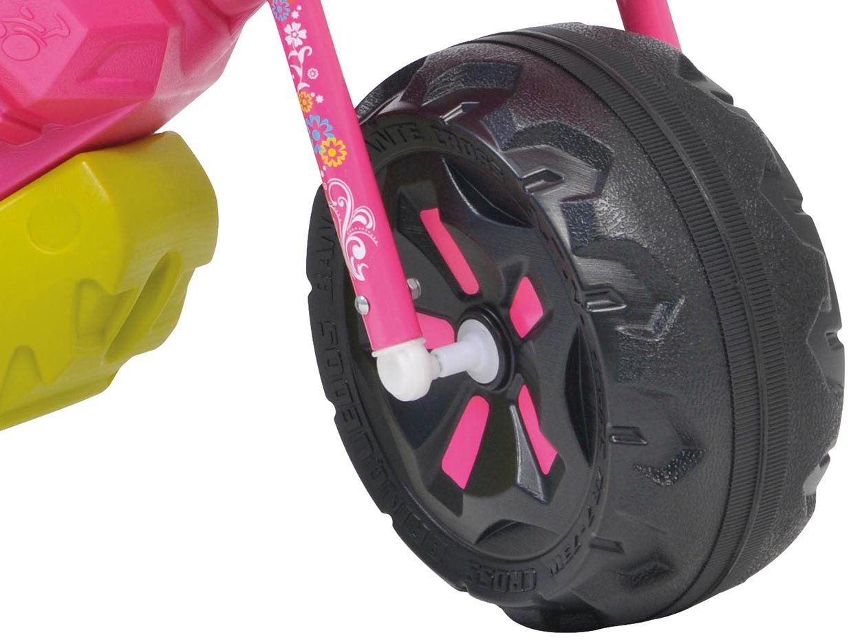 Moto eletrica xt3 infantil de 6v para meninas bandeirante em