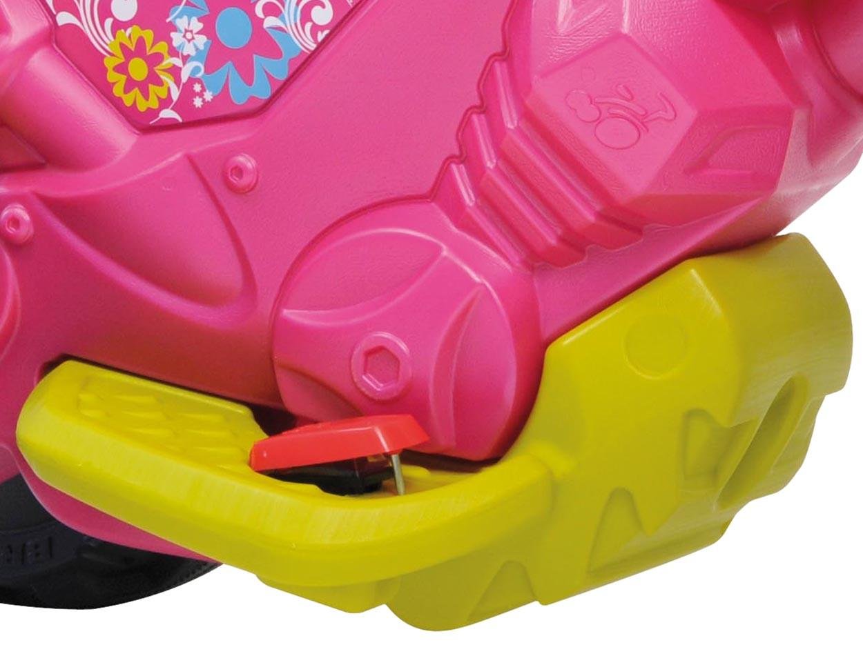 Moto eletrica xt3 infantil de 6v para meninas bandeirante em