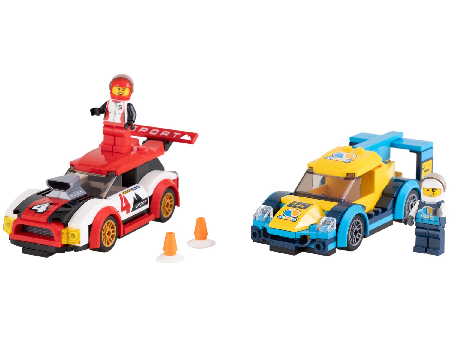 LEGO City Carros de Corrida 190 Peças - 60256 - 1