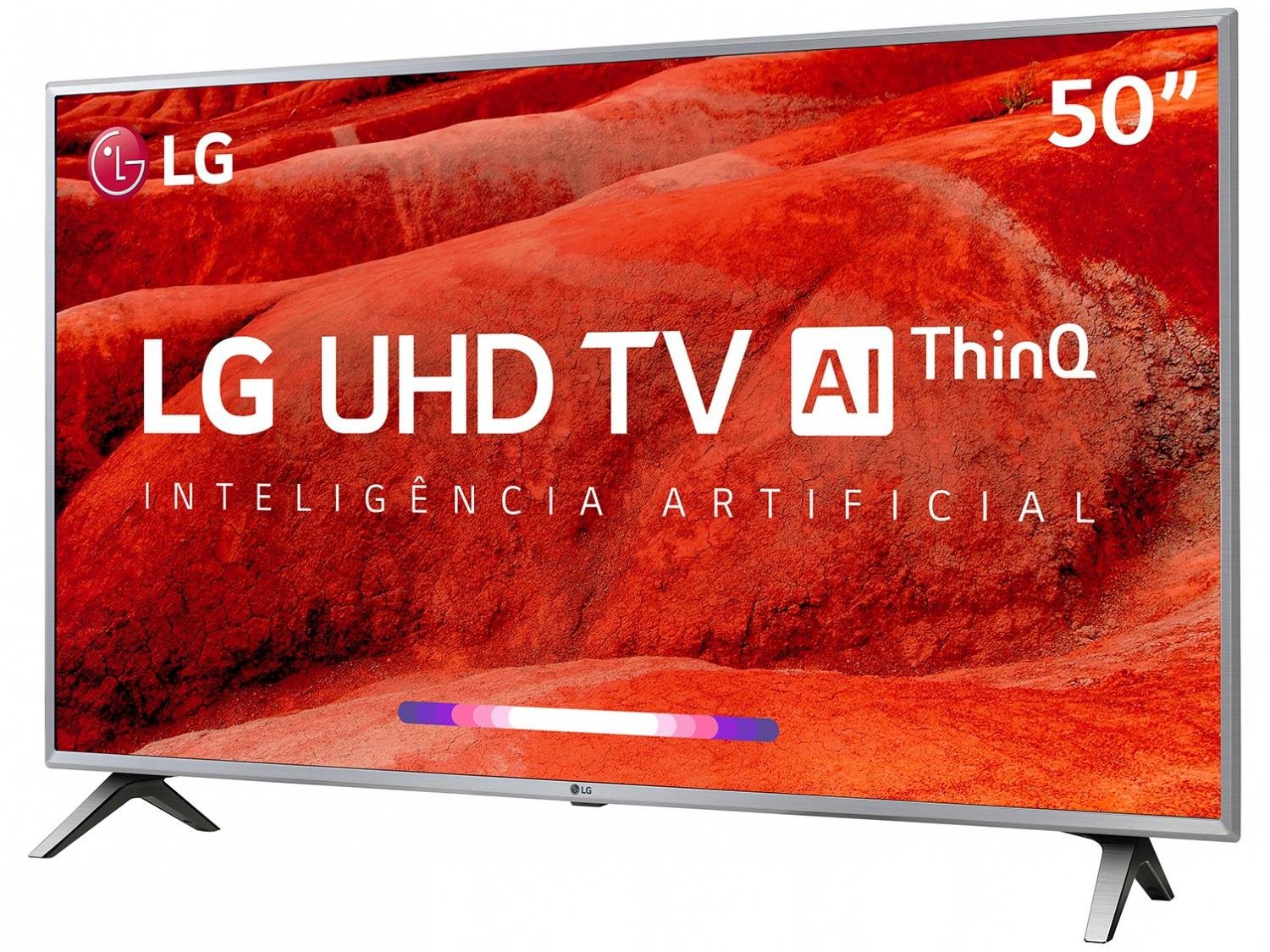 Smart Tv Led 50 Uhd 4k Lg 50um7500psb Thinq Ai Inteligencia Artificial Iot Hdr Ativo Webos 4 5 Ultra Surround Controle Smart Magic E Bluetooth Shopping Tudoazul