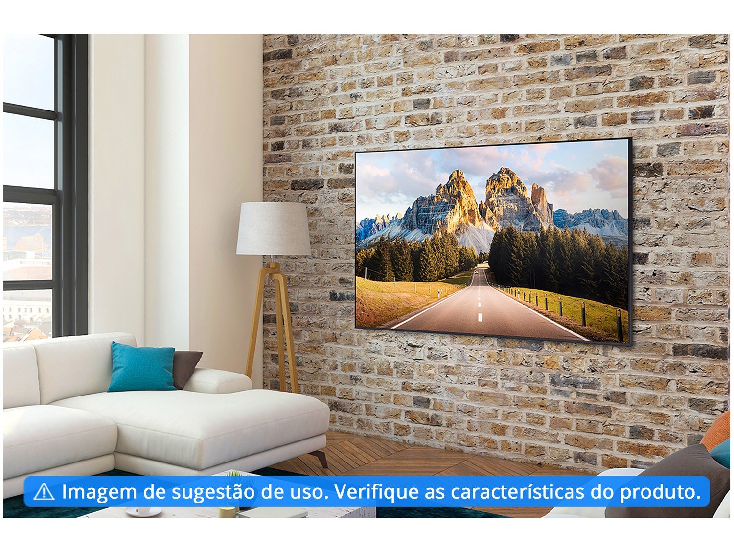 Smart TV 43° Crystal 4K Samsung 43AU7700 Wi-Fi - Bluetooth HDR Alexa Built in 3 HDMI 1 USB - Bivolt - 3