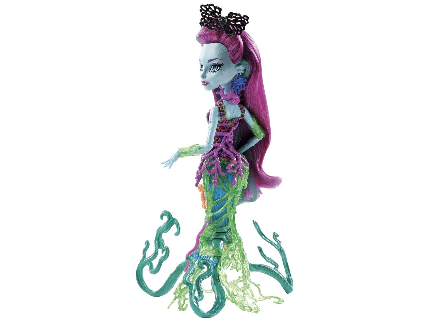 Boneca Monster High A Assustadora Barreira De Coral Mattel