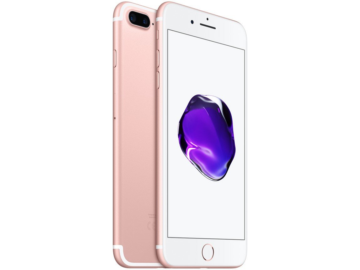 iPhone 7 Plus Apple 32GB Ouro rosa 5,5" 12MP - iOS - Bivolt