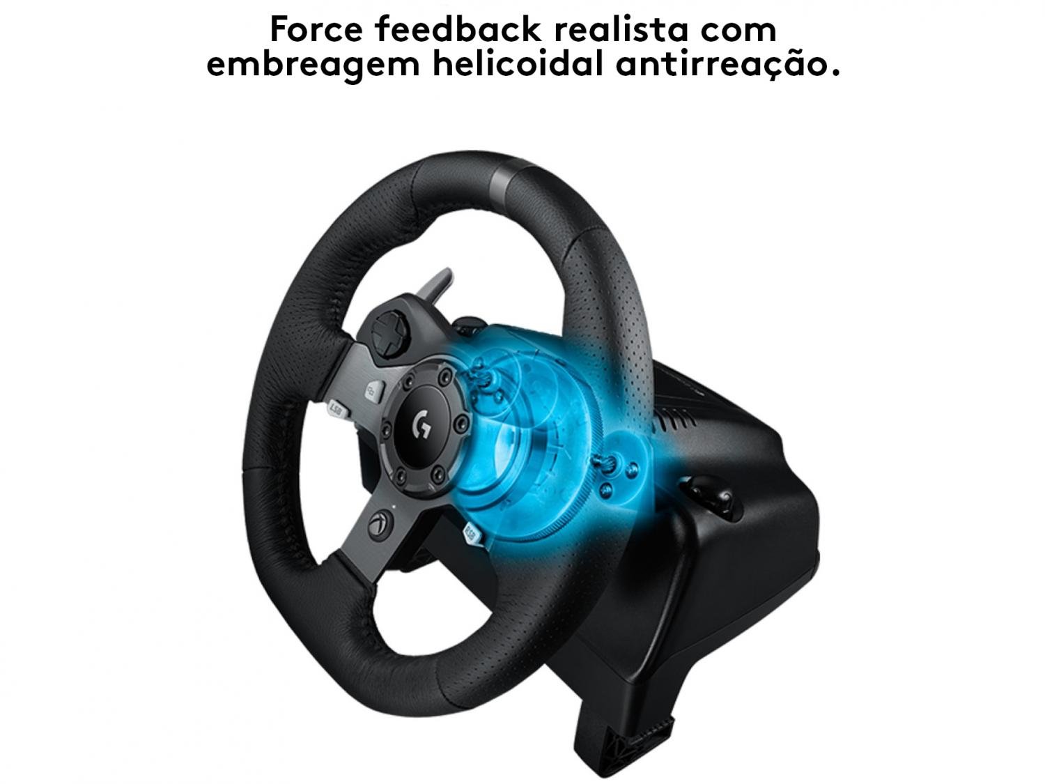 Volante para Xbox One e PC Logitech - G920 Driving Force - 4