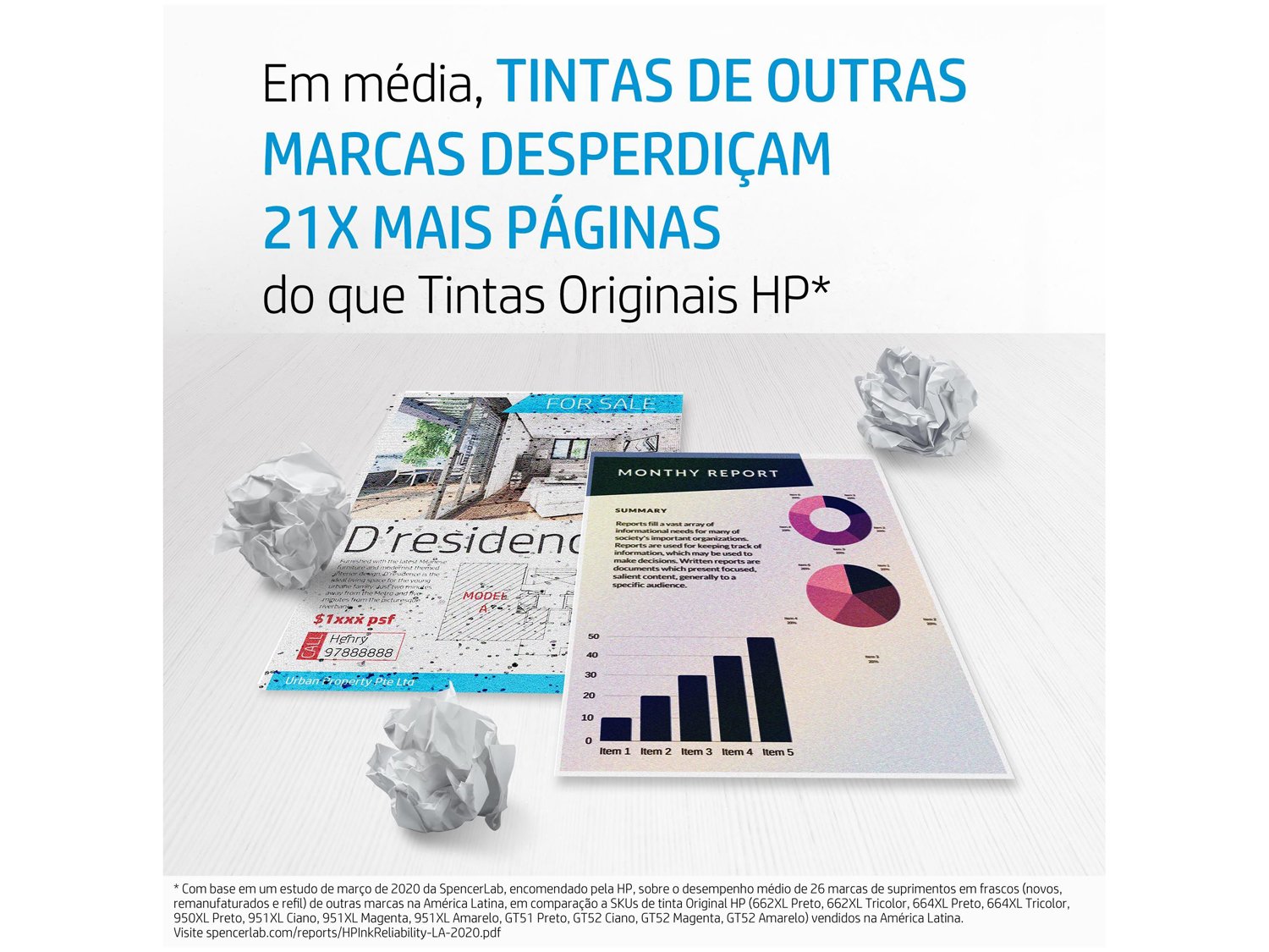 Garrafa de Tinta HP Magenta GT52 Original - 4