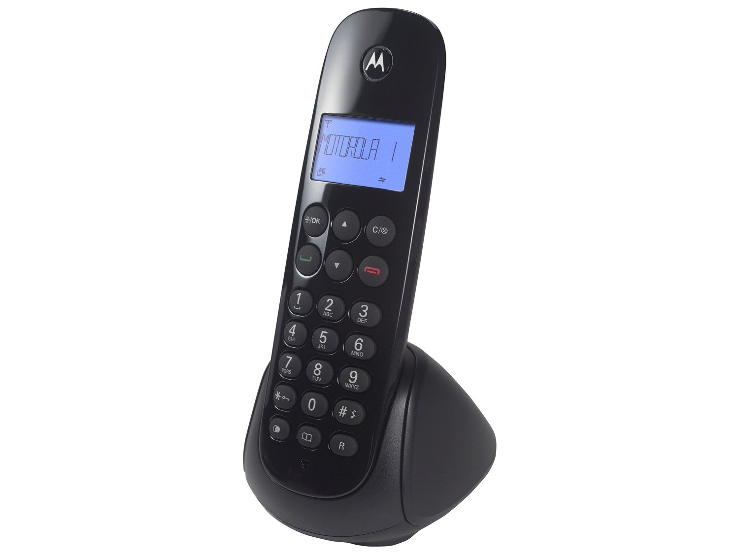 Telefone Digital Sem Fio Motorola MOTO700 com Identificador de Chamadas e Visor - Preto - 4