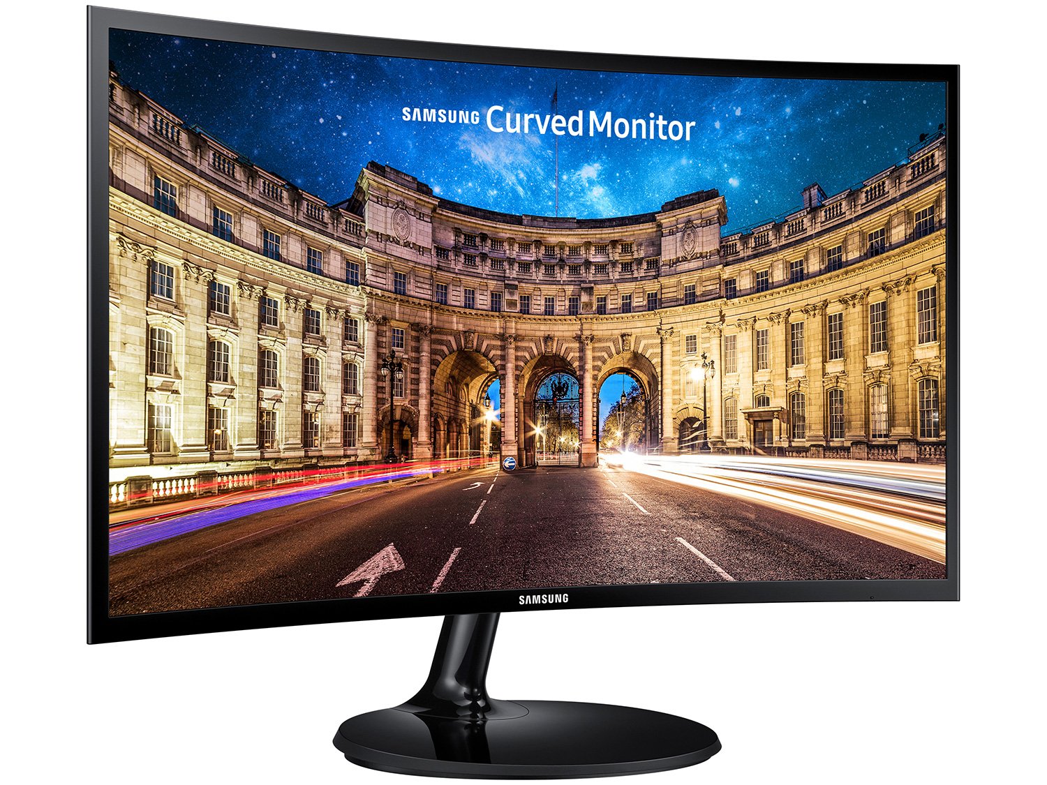 Monitor para PC Full HD Samsung LED Curvo 24° - C24F390F - Bivolt - 2