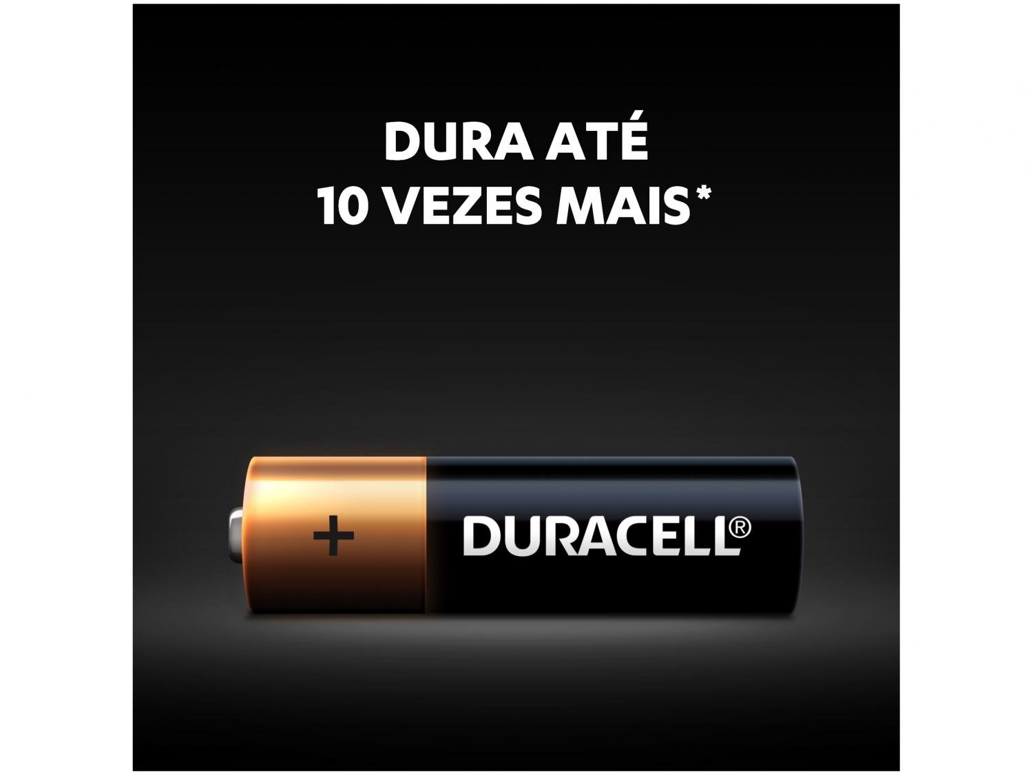 Pilha Alcalina AA Pequena Duracell - 16 Unidades - 3