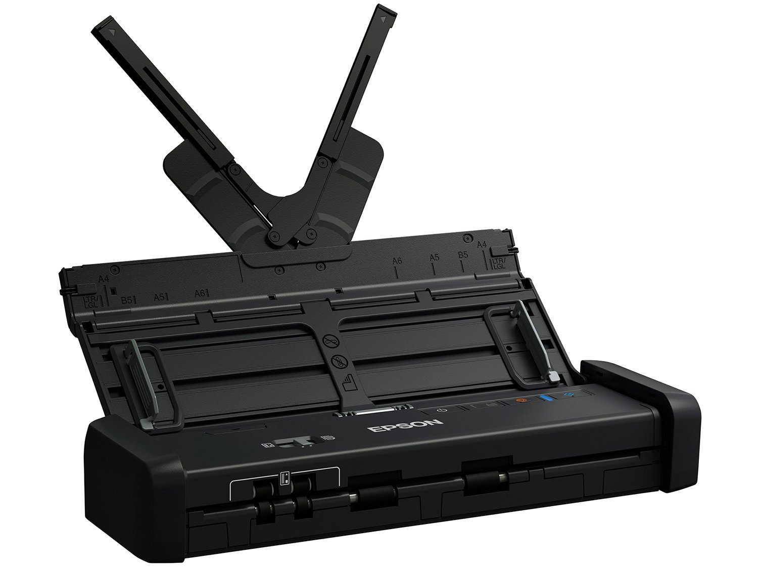 Scanner Portátil Epson WorkForce ES-200 Colorido - 600dpi Alimentador Automático - Bivolt - 4