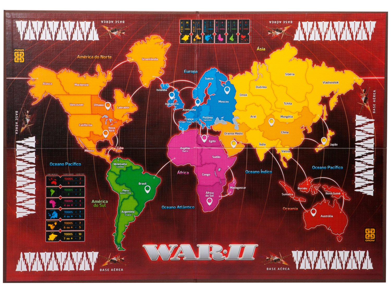 War e War 2 - estratégia tabuleiro