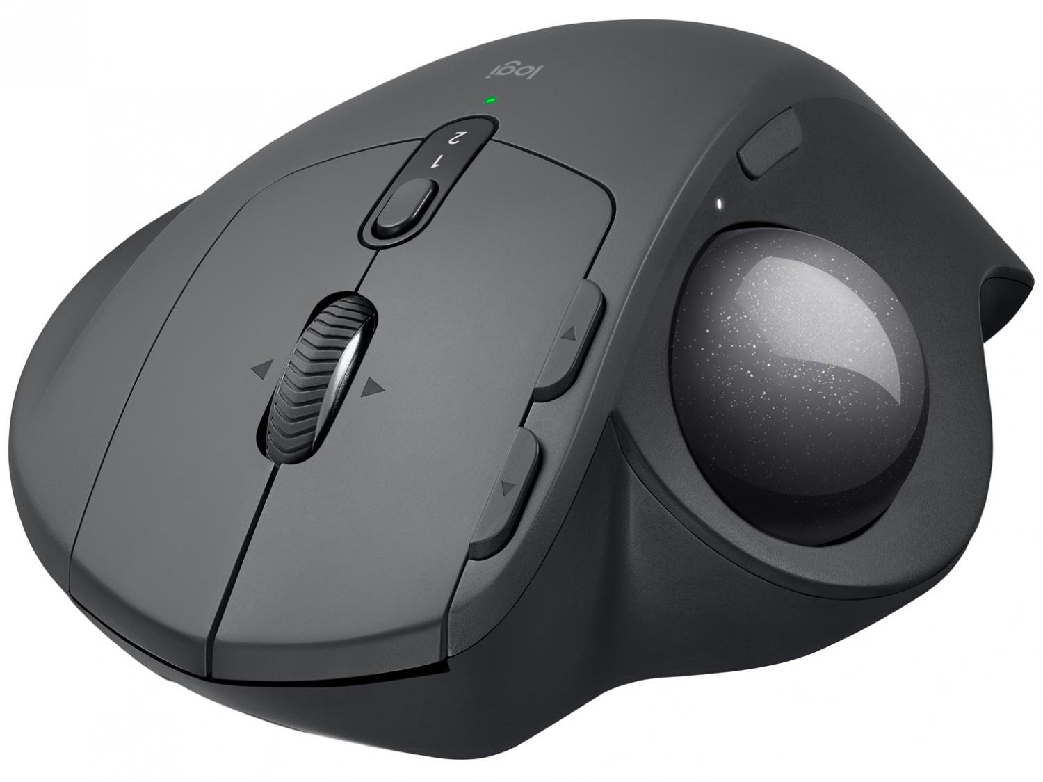 Mouse Trackball sem Fio Logitech Óptico 440DPI - 8 Botões MX Ergo Cinza - 1