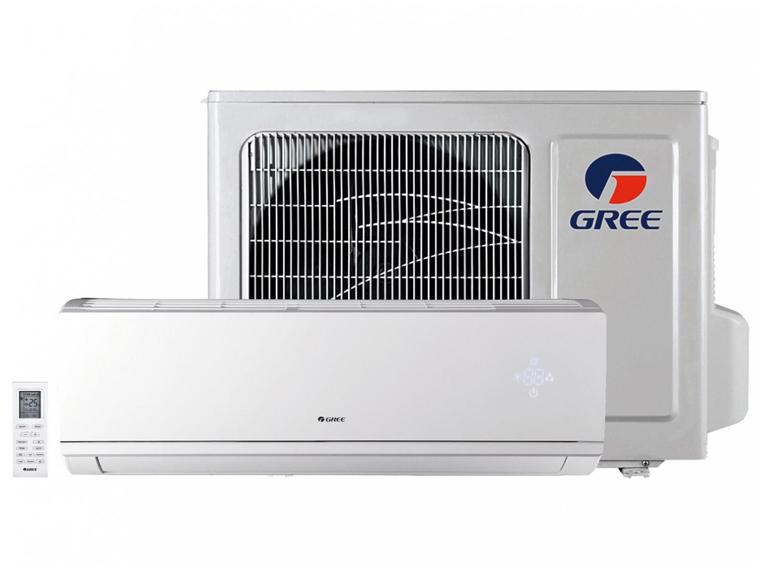 Ar-condicionado Split Gree Inverter 12.000 BTUs - Quente e Frio Hi-wall Eco Garden GWH12QCD3DNB8MI - 220 V